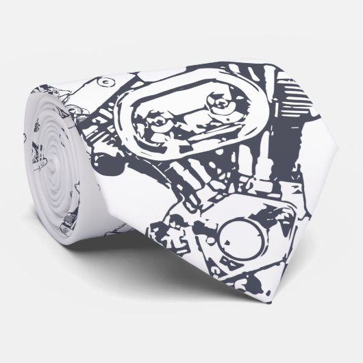 Shovelhead Krawatte (Gerollt)