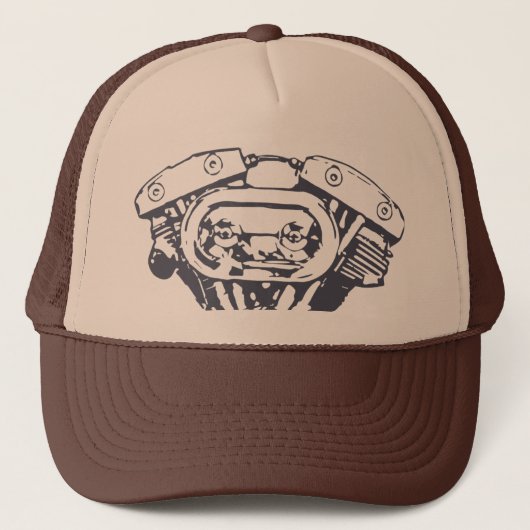 Shovelhead Truckerkappe (Vorderseite)