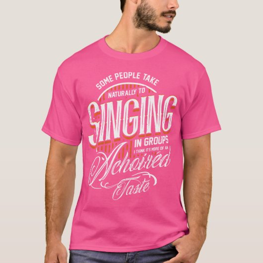 Show Choir Design for Opera Singer - Gesang in Gr T-Shirt (Vorderseite)