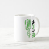 Show Chor ist mein Sport-Musical Kaffeetasse (VorderseiteRechts)