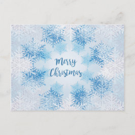 SHOW FLAKES PATTERN Frohe Weihnachten