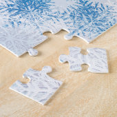 SHOW FLAKES PATTERN Frohe Weihnachten Puzzle (Seite)