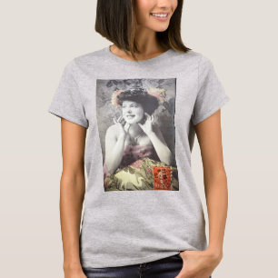 Show Girl, Paris Frankreich T-Shirt