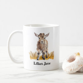 Show Goat Custom Name Kaffeetasse