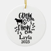 Show Heifer 4H Ornament (Vorne)