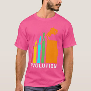 Show Jumping Evolution Retro Reitsport für Frauen T-Shirt