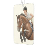 Show Jumping Reitpferd Air Freshener Autolufterfrischer (Links)