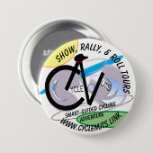 Show, Kundgebung & Roll Tours - Intelligentes Aben Button (Vorne & Hinten)