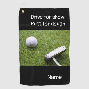Show-Laufwerk, Putt für Teig Golfhandtuch
