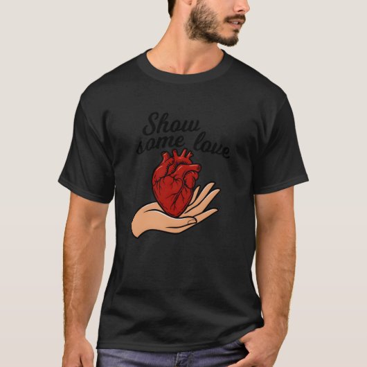 Show Love with a Heartfulouch girl T-Shirt (Vorderseite)