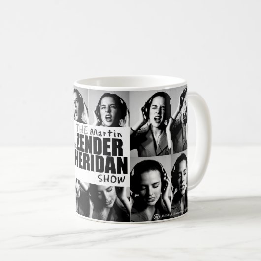 Show Martins Zender Dan Sheridan Kaffeetasse (VorderseiteRechts)