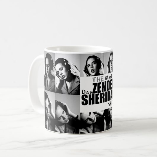 Show Martins Zender Dan Sheridan Kaffeetasse (Vorderseite Links)