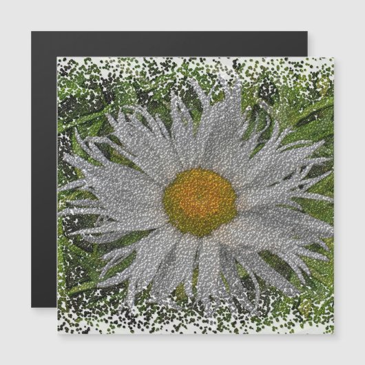 Show Me A Daisy #1 Magnetic Card Magnetkarte (Vorne/Hinten)