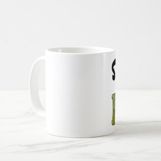 Show Me Da Pickle Kaffeetasse (Vorderseite Links)