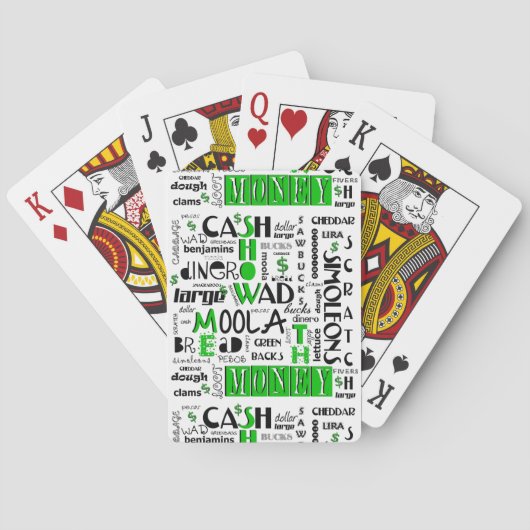 Show me the Money Playing Cards Spielkarten (Rückseite)