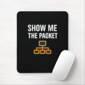Show Me The Packets Mousepad (Mit Mouse)