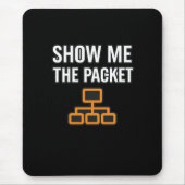 Show Me The Packets Mousepad (Vorne)