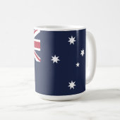 Show off your colors - Australia Kaffeetasse (VorderseiteRechts)