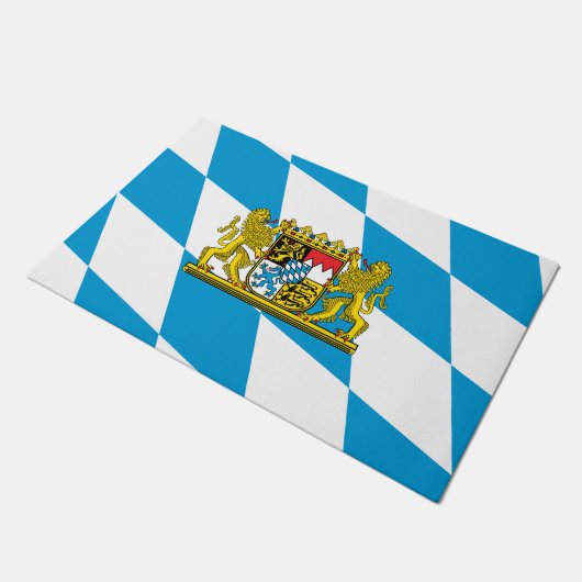 Show off your colors - Bavaria Fußmatte (Schrägansicht)