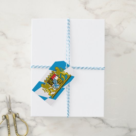 Show off your colors - Bayern/Bavaria Geschenkanhänger (Mit Garn)