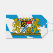 Show off your colors - Bayern/Bavaria Geschenkanhänger (Vorderseite (Horizontal))