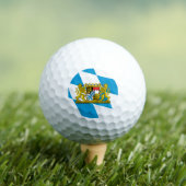 Show off your colors - Bayern/Bavaria Golfball (Insitu T-Shirt)
