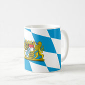 Show off your colors - Bayern/Bavaria Kaffeetasse (VorderseiteRechts)