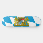 Show off your colors - Bayern/Bavaria Skateboard (Horizontal)