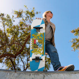 Show off your colors - Bayern/Bavaria Skateboard