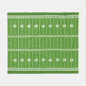 Show off your colors - Football Fleecedecke (Vorderseite (Horizontal))