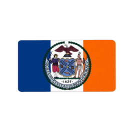 Show off your colors - New York Adressaufkleber