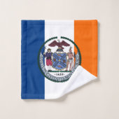 Show off your colors - New York Badhandtuch Set (Waschlappen)