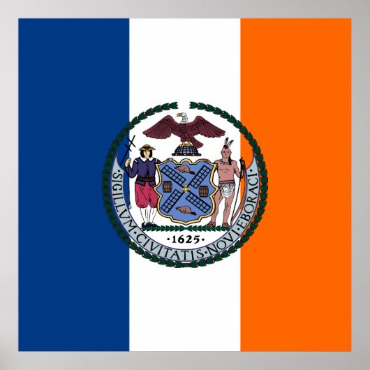 Show off your colors - New York Poster (Vorne)