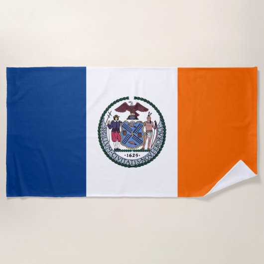 Show off your colors - New York Strandtuch (Vorderseite)