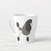 Show-Pudel Milchtasse (Linke Ecke)