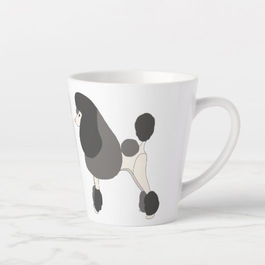 Show-Pudel Milchtasse (Rechts)