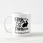 Show Rabbit Custom Name Kaffeetasse (Links)