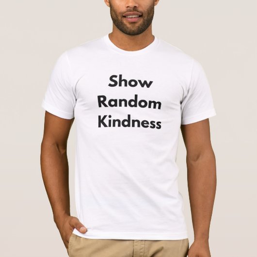Show Random Kindness™ LDS Herren, Farben, T-Shirt (Vorderseite)
