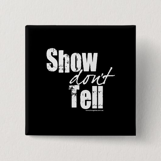 Show sagen nicht button (Vorderseite)