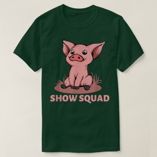 Show Squad - Showing Pigs At The Fair 5267  T-Shirt (Design vorne)
