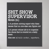 Show Supervisor A Problem Solving Expert Who Fixes Poster (Vorne)