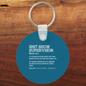 Show Supervisor A Problem Solving Expert Who Fixes Schlüsselanhänger (Vorderseite)