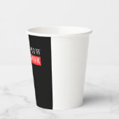 Show Supervisor Pappbecher (Links)