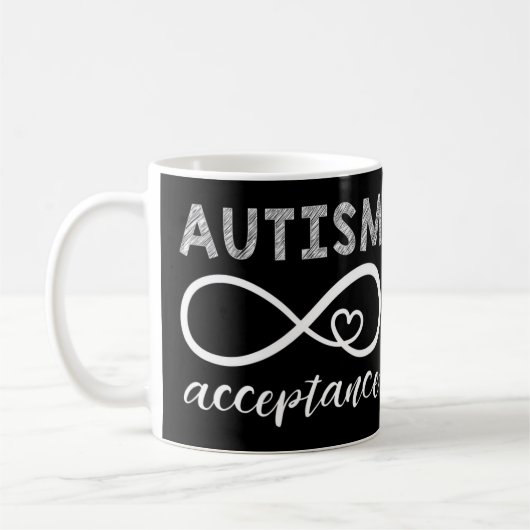 Show support for Autism Acceptance with this advoc Kaffeetasse (Links)