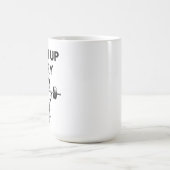 SHOW UP EVERY DAY Mug Gym Motivation Kaffeetasse (Mittel)