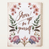 “Show Up for Yourself” with Custom Name Planer (Rückseite)