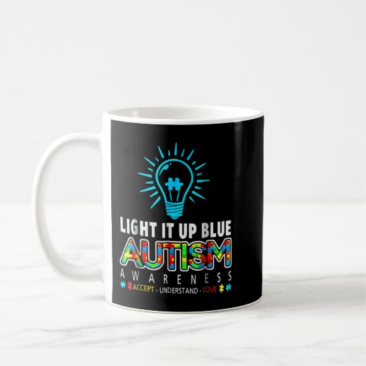 Show your support to autism mom, dad, grandpa, gra kaffeetasse (Links)
