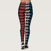 Show Your Support: Trump Colors Leggings (Rückseite)