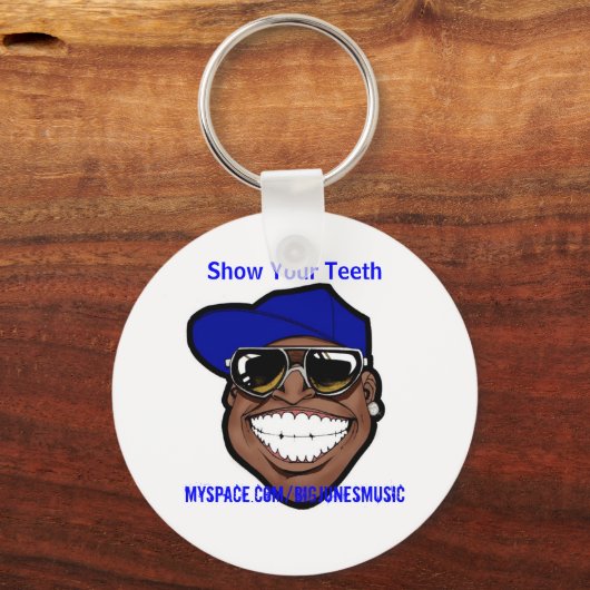 Show Your Teeth key chain Schlüsselanhänger (Vorderseite)