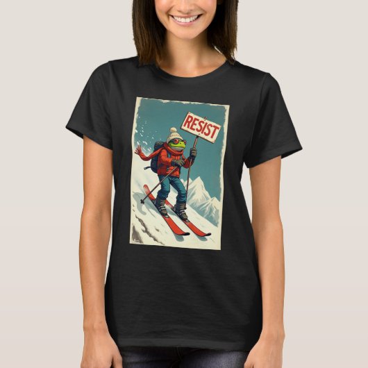 Show your unique style with this fun and bold frog T-Shirt (Vorderseite)